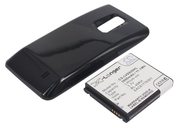 Batteri til SmartPhone, Mobil til Verizon VS920, Spectrum, Spectrum VS920 og andre.