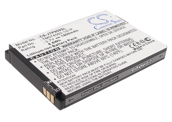 Batteri til SmartPhone, mobil til JCB Toughphone Pro-Smart, Toughphone TP909, TP909 osv.