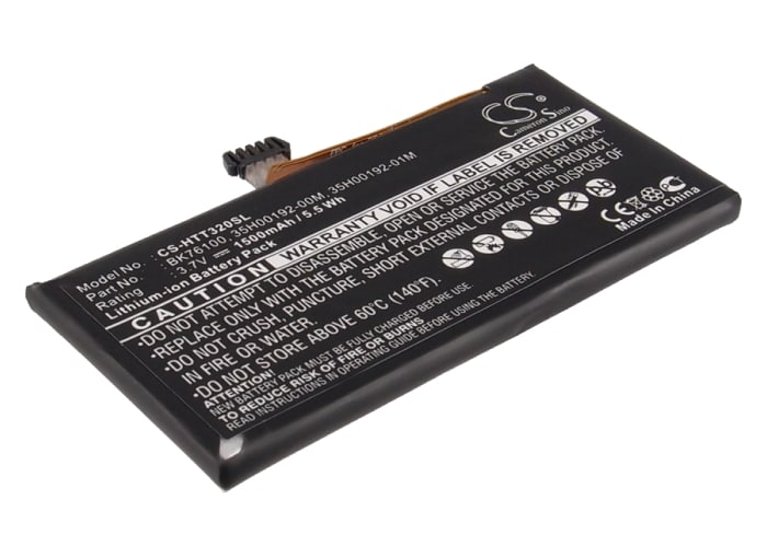 Batteri til SmartPhone, mobil til HTC One V, T320, T320e osv.
