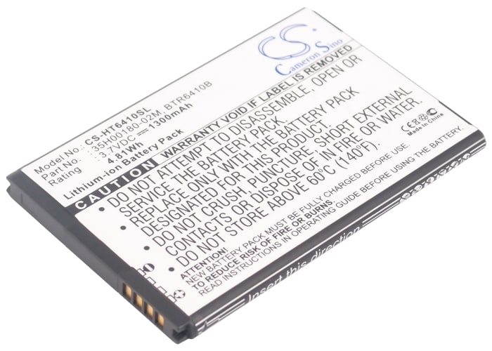 Batteri til SmartPhone, Mobil til HTC ADR6410, ADR6410L, ADR6410LVW og andre.