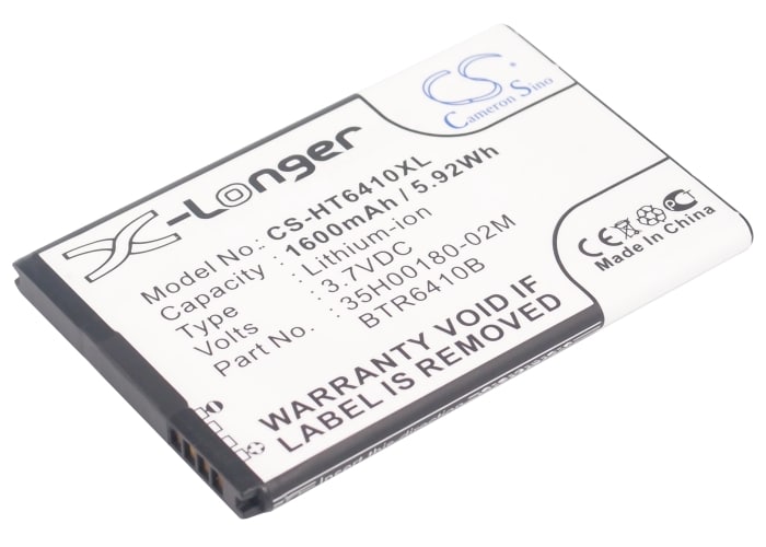 Batteri til SmartPhone, Mobil til HTC ADR6410, ADR6410L, ADR6410LVW og andre.