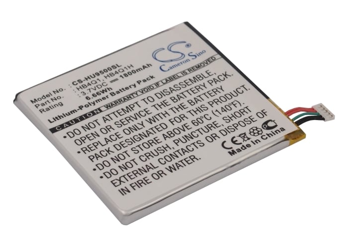 Batteri til SmartPhone, Mobil til Huawei U9500, U9500e, Ascend D1 XL og andre.