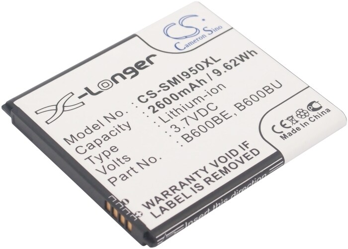 Batteri til SmartPhone, Mobil til Samsung Galaxy S4, Galaxy S4 LTE, GT-I9500 og andre.
