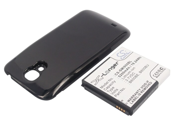 Batteri til SmartPhone, Mobil til Samsung Galaxy S4, Galaxy S4 LTE, GT-I9500 og andre.