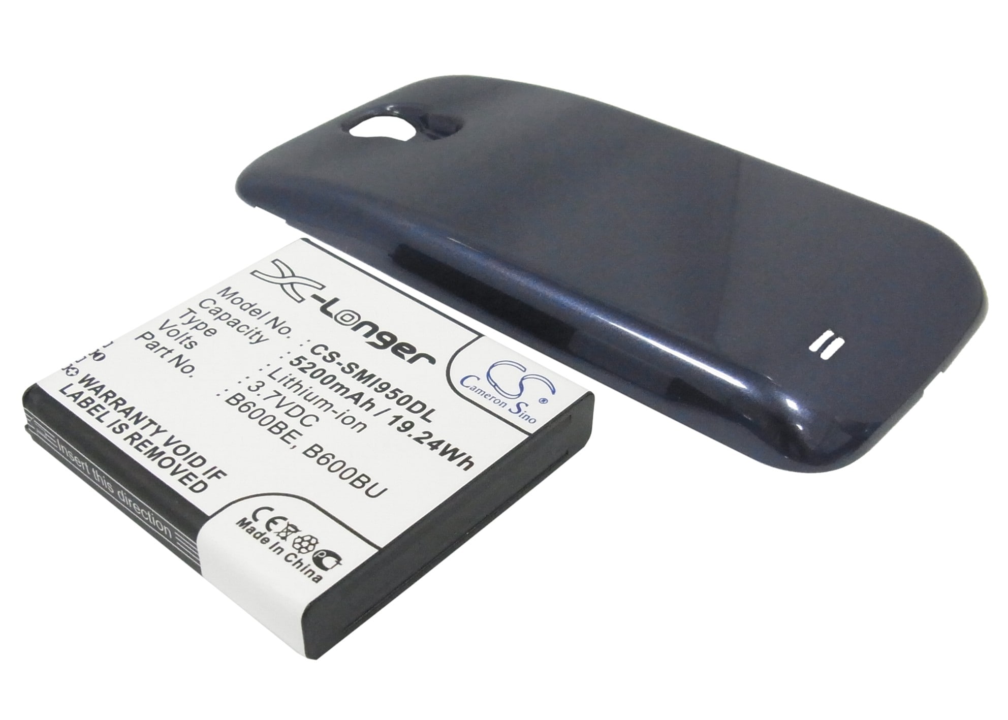 Batteri til SmartPhone, Mobil til Samsung Galaxy S4, Galaxy S4 LTE, GT-I9500 og andre.