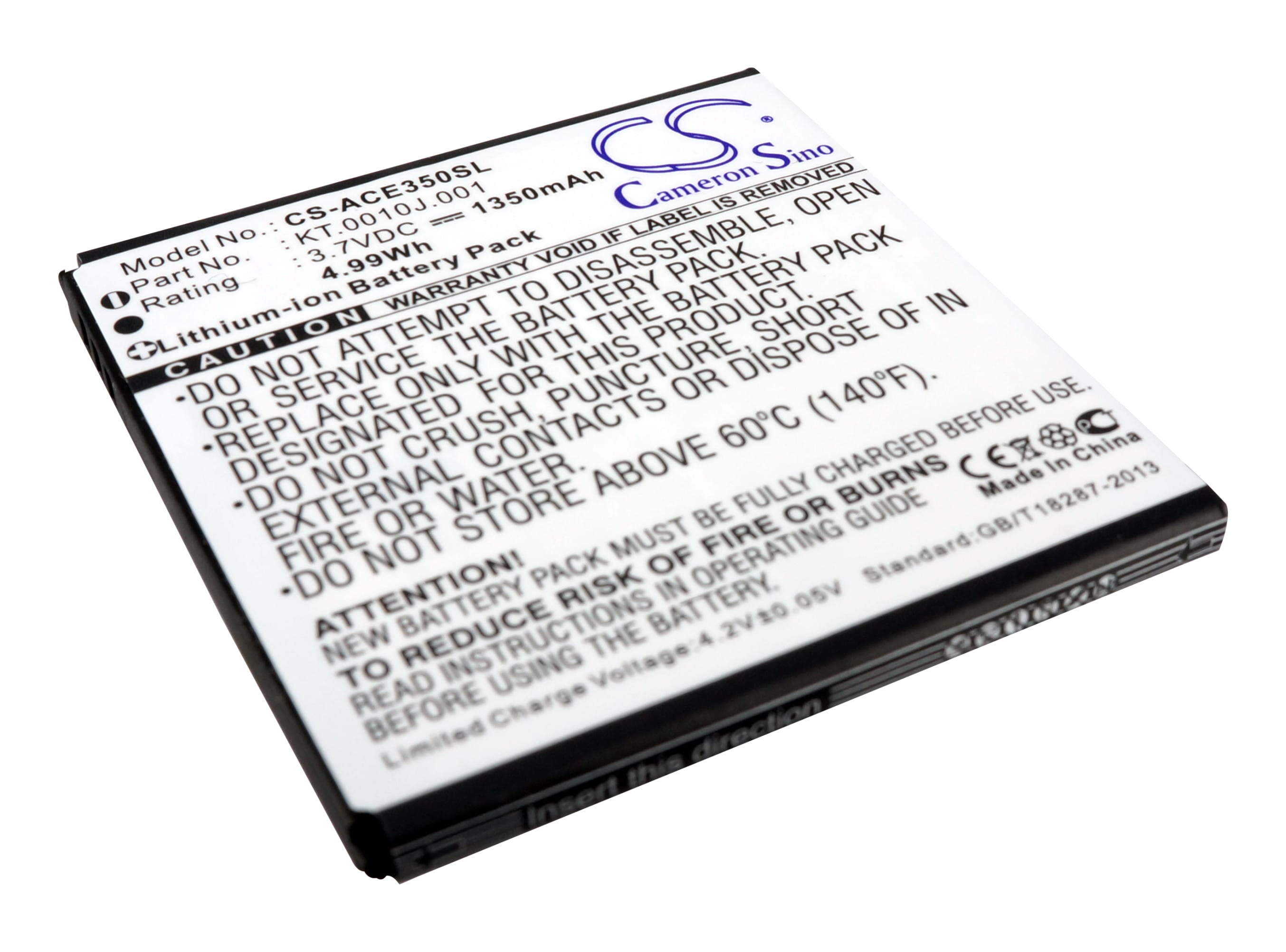 Batteri til SmartPhone, mobil til Acer Liquid Gallant, Liquid Gallant Duo E350 og andre.