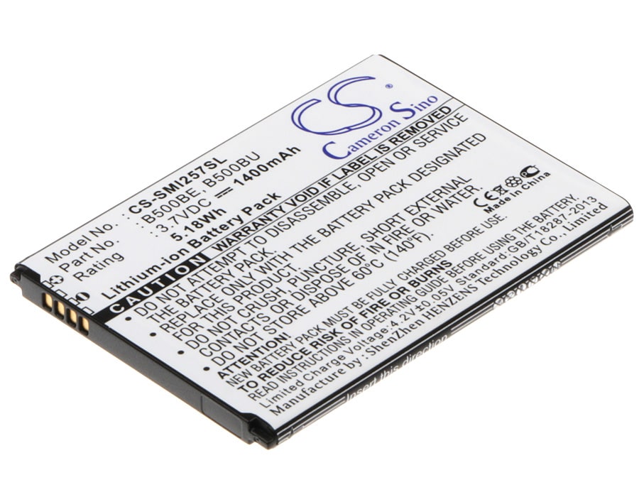Batteri til SmartPhone, Mobil til Samsung GT-I9190, Galaxy S4 Mini og andre.