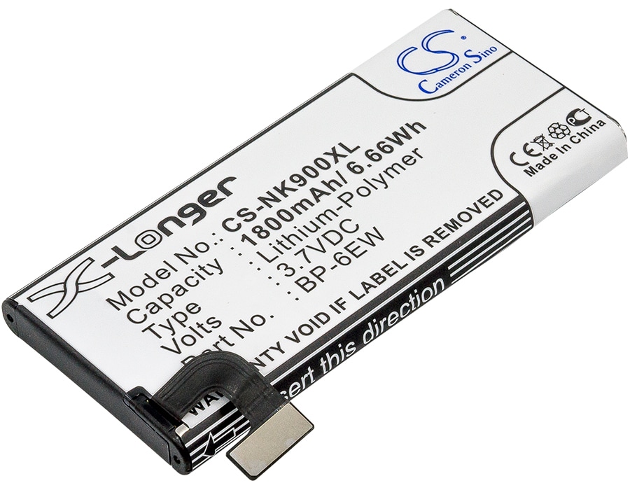 Batteri til SmartPhone, Mobil til Nokia Lumia 900, Lumia 900 4G LTE