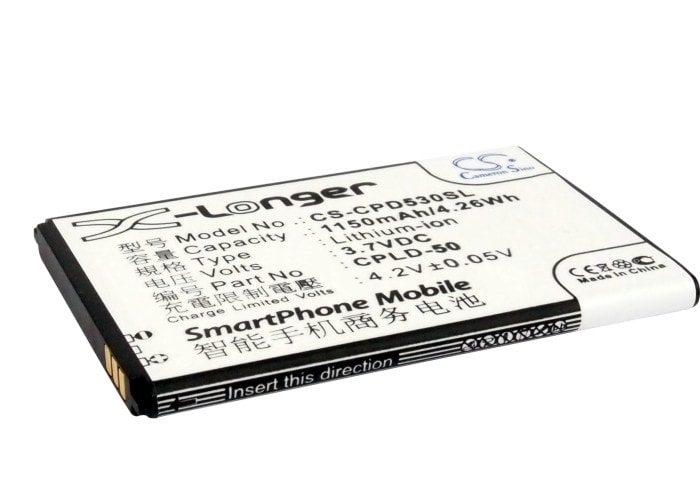 Batteri til SmartPhone, mobil til Coolpad D530, E239, W711 osv.