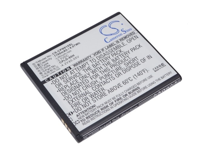 Batteri til SmartPhone, mobil til Coolpad 9100, N916, 8150 osv.