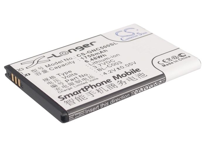 Batteri til SmartPhone, Mobil til GIONEE C500, C600
