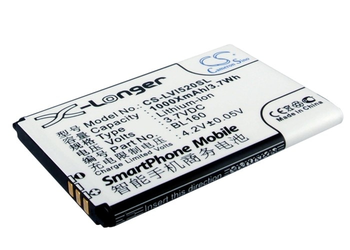 Batteri til SmartPhone, mobil til Lenovo I200, I520