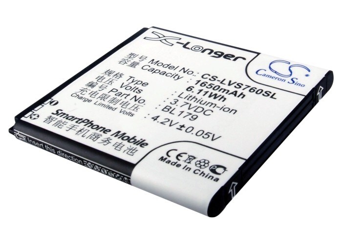 Batteri til SmartPhone, mobil til Lenovo A288t, A690, A698T og andre.