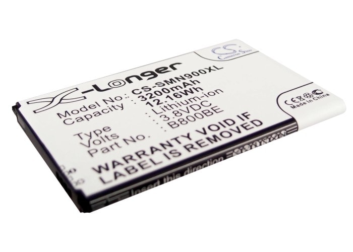 Batteri til SmartPhone, Mobil til Samsung SM-N900, SM-N9005, Galaxy Note 3 og andre.