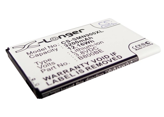 Batteri til SmartPhone, Mobil til Samsung SM-N900, SM-N9005, Galaxy Note 3 og andre.
