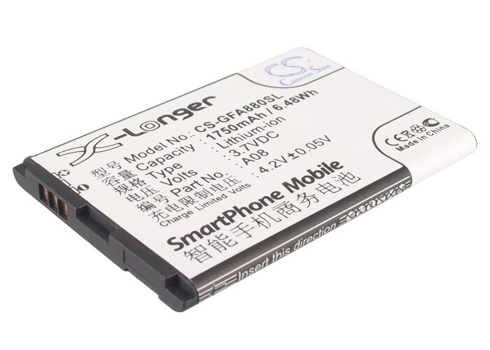 Batteri til SmartPhone, mobil til GFive A79, A86, A78 osv.
