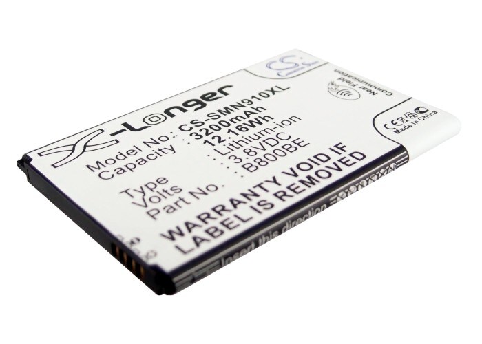 Batteri til SmartPhone, Mobil til Samsung SM-N900, SM-N9005, Galaxy Note 3 og andre.