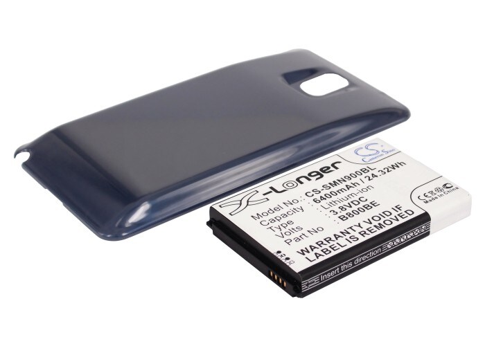 Batteri til SmartPhone, Mobil til Samsung SM-N900, SM-N9005, Galaxy Note 3 og andre.