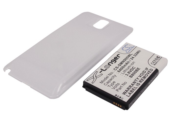 Batteri til SmartPhone, Mobil til Samsung SM-N900, SM-N9005, Galaxy Note 3 og andre.