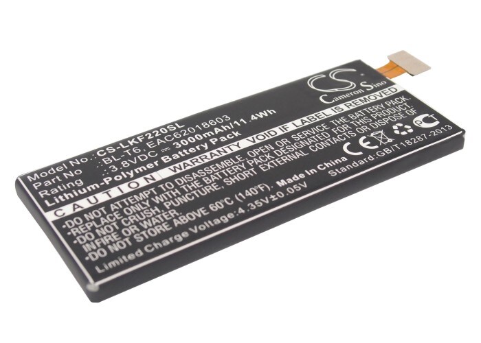 Batteri til SmartPhone, Mobil til LG Optimus GK, F220S, F220K etc.