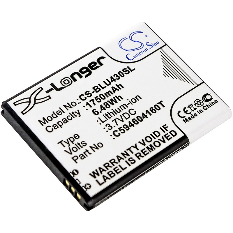 Batteri til SmartPhone, Mobil til BLU VIVO 4.3, D910A