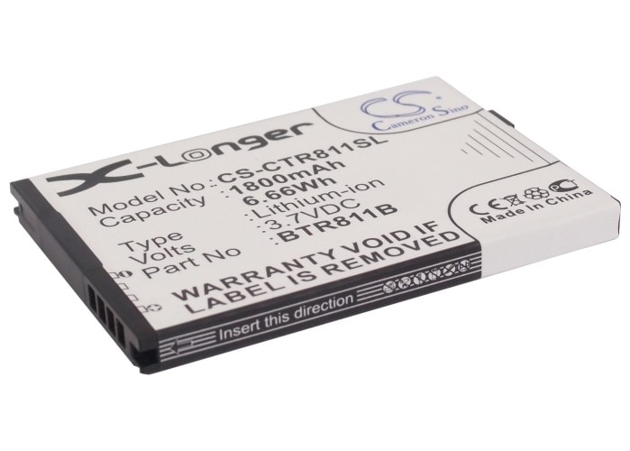 Batteri til SmartPhone, mobil til Casio Commando 2, Commando 4G LTE, C811 og andre.