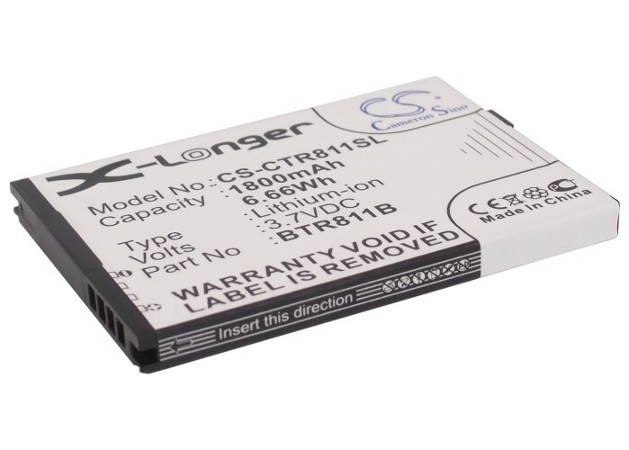 Batteri til SmartPhone, mobil til Casio Commando 2, Commando 4G LTE, C811 og andre.