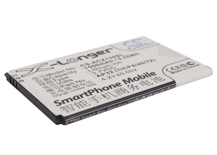 Batteri til SmartPhone, mobil til Acer Liquid Z3, Z130, Liquid Z130 Duo og andre.