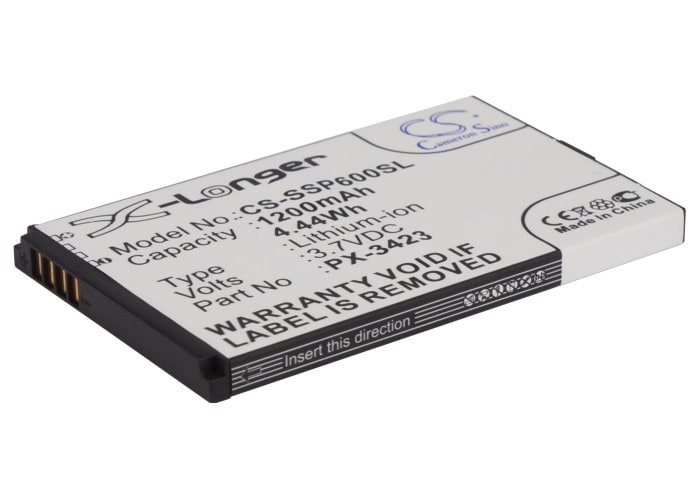 Batteri til SmartPhone, mobil til Simvalley SP-40, SP-60