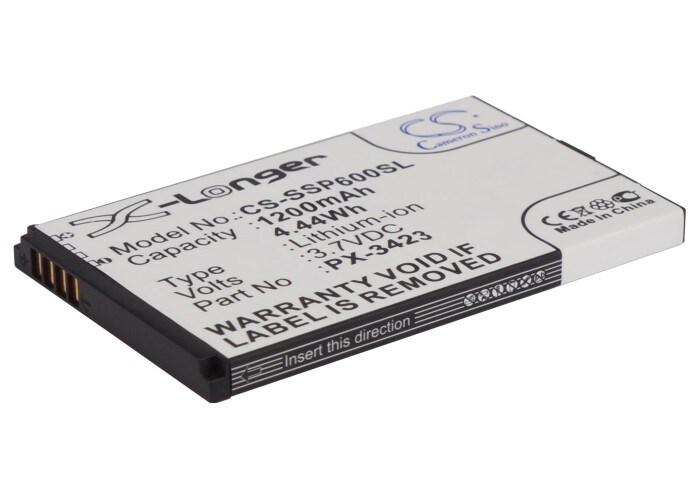 Batteri til SmartPhone, mobil til Simvalley SP-40, SP-60