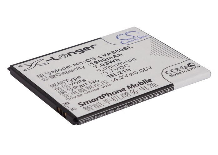 Batteri til SmartPhone, mobil til Lenovo A880, A889, A388t osv.