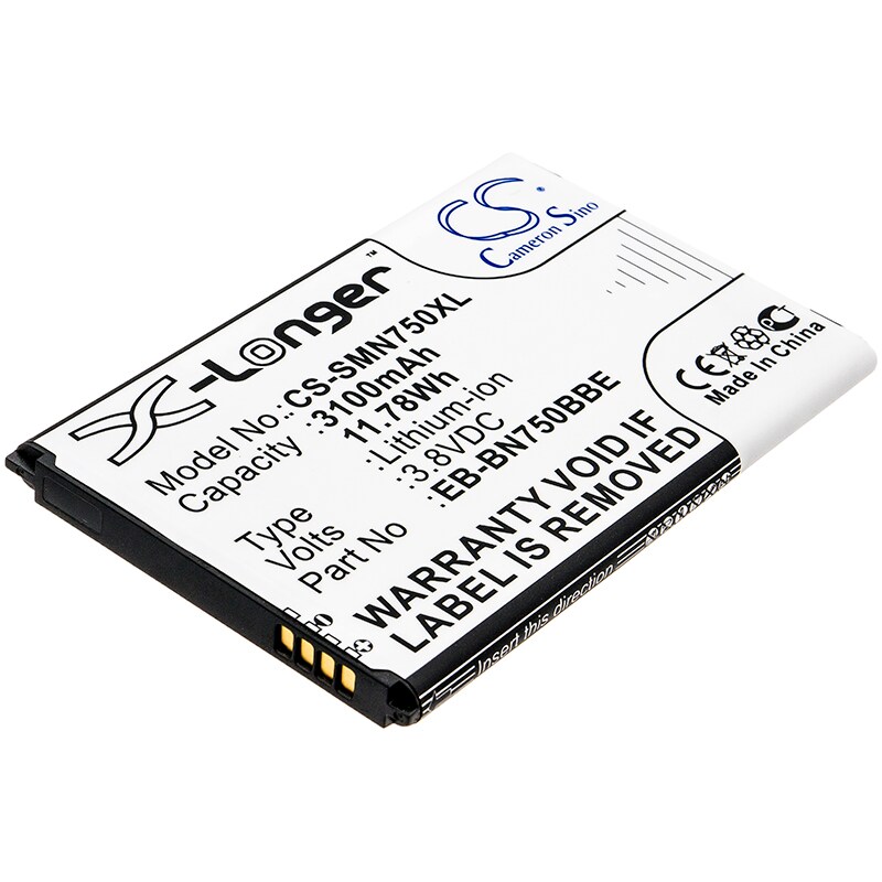 Batteri til SmartPhone, Mobil til Samsung Galaxy Note 3 Neo, Galaxy Note 3 Mini og andre.