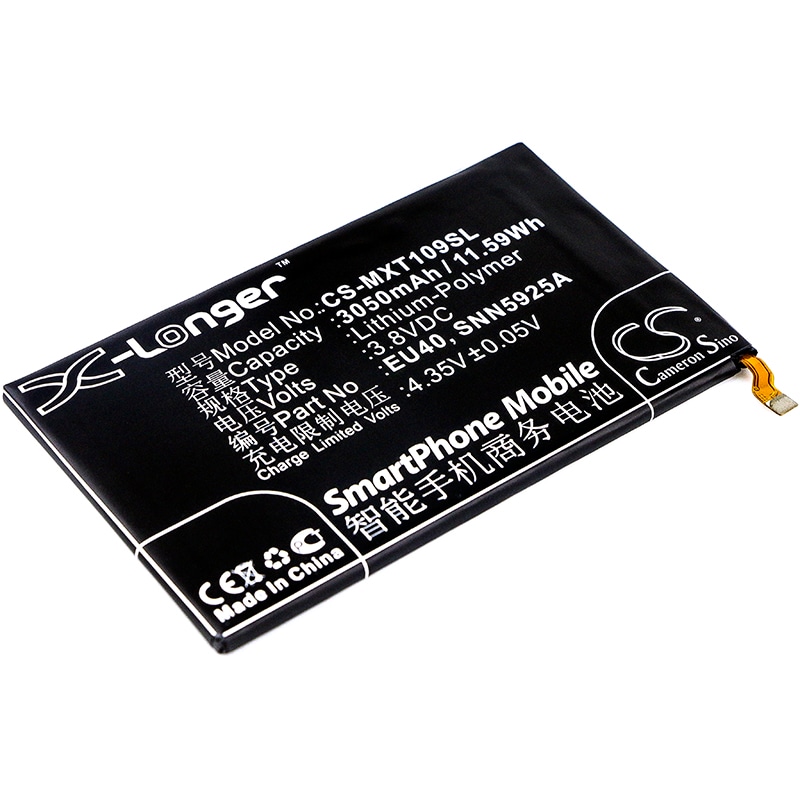 Batteri til SmartPhone, Mobil til Motorola Droid Ultra XT1080, Droid Maxx, XT1080M og andre.