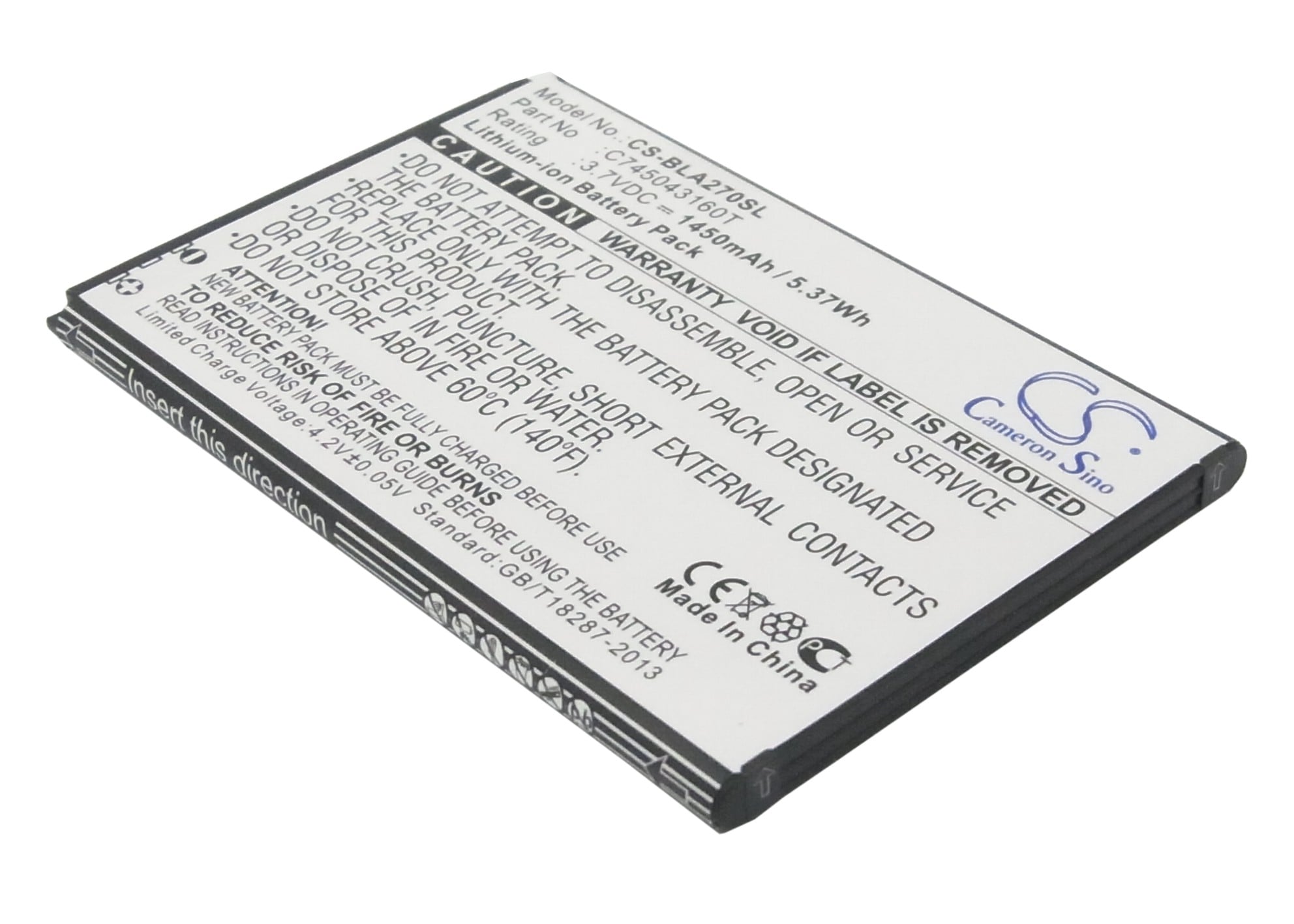 Batteri til SmartPhone, Mobil til BLU Advance 4.0, A270, A270A