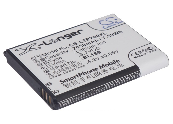 Batteri til SmartPhone, mobil til Lenovo P70, S560, A789