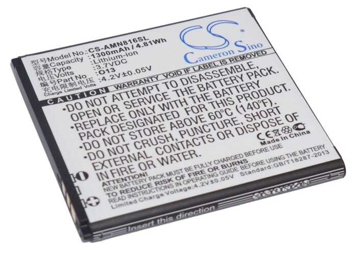 Batteri til SmartPhone, mobil til AMOI N89, N806, N807 osv.