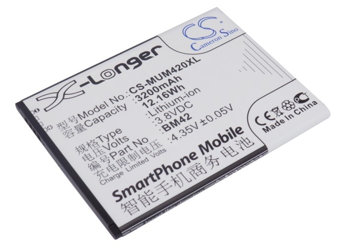 Batteri til SmartPhone, mobil til Xiaomi Note
