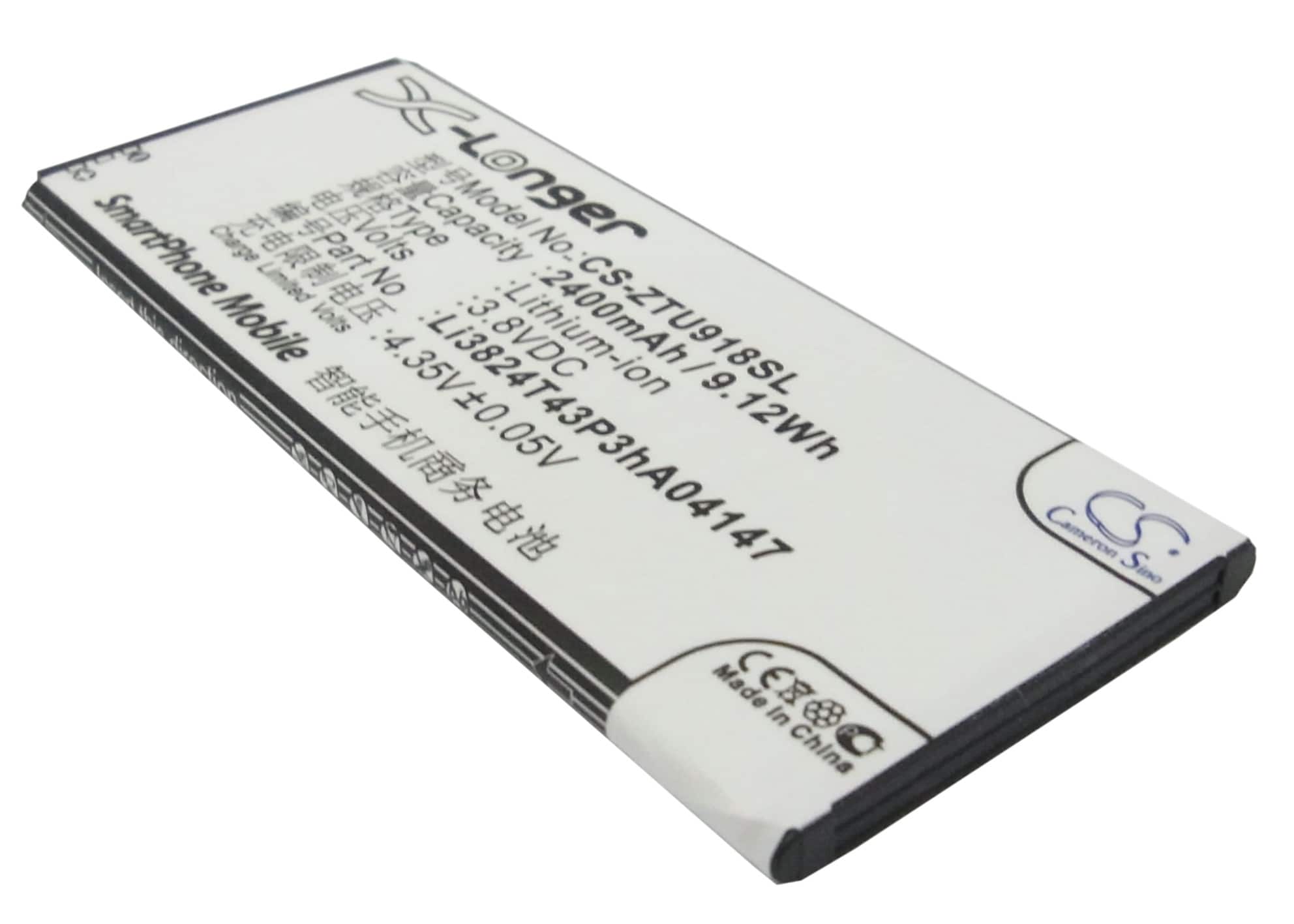 Batteri til SmartPhone, mobil til ZTE V5, V5s, U9180 osv.