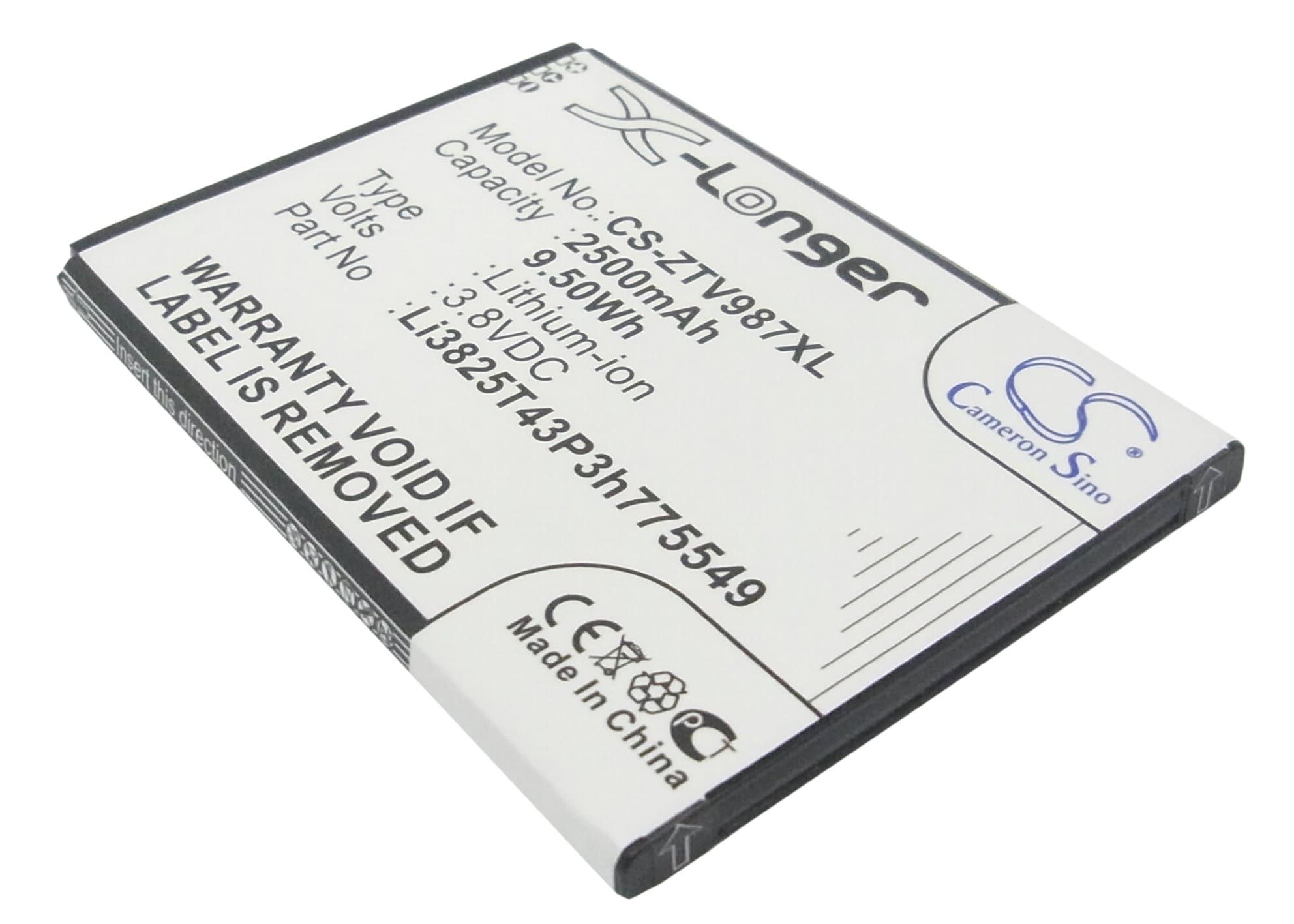 Batteri til SmartPhone, mobil til Amazing A6