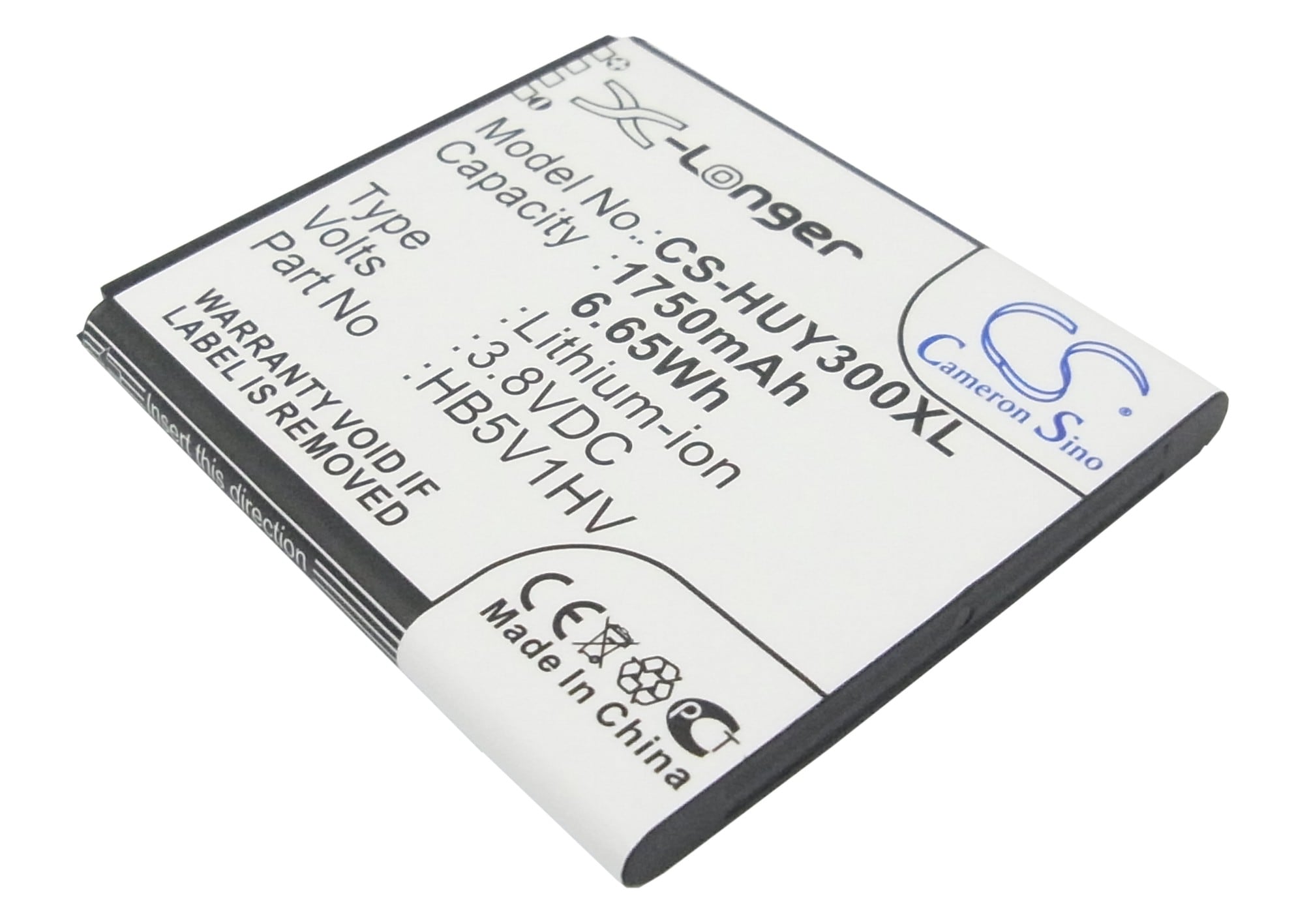 Batteri til SmartPhone, mobil til Huawei Y300, Y300C, U8833 og andre.