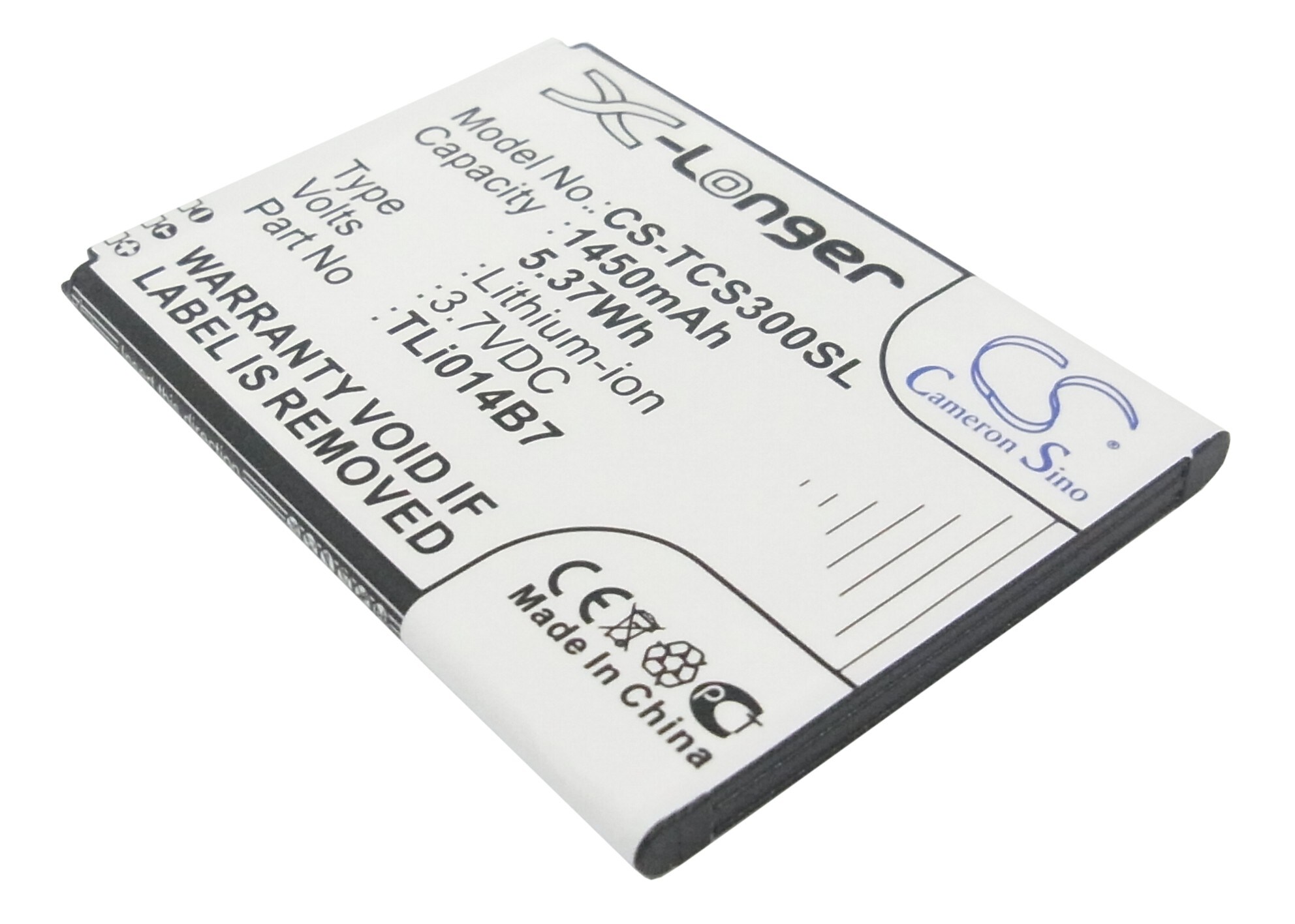 Batteri til SmartPhone, Mobil til TCL S300T, E708