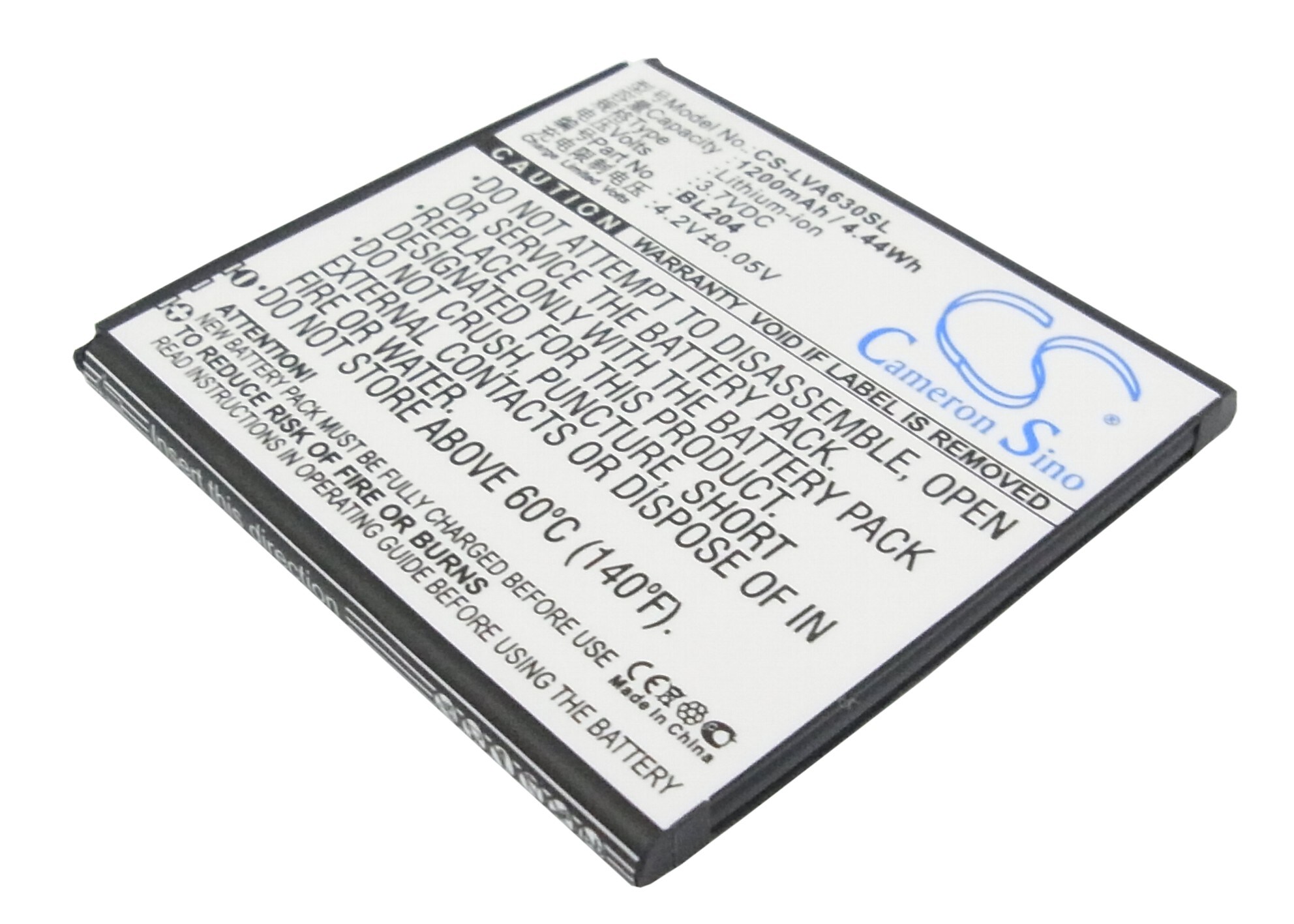 Batteri til SmartPhone, mobil til Lenovo A586, A765e, A630T osv.