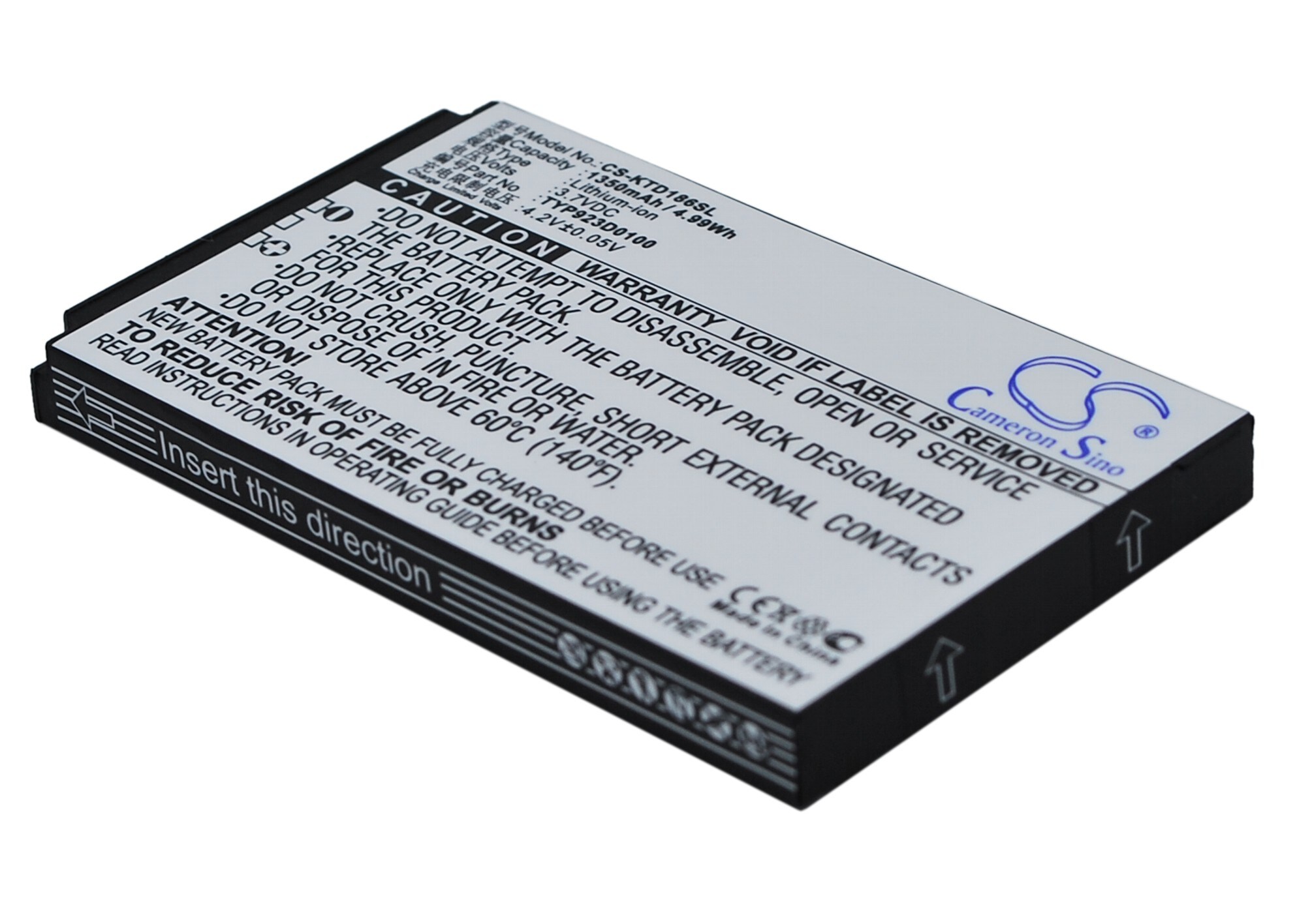 Batteri til SmartPhone, mobil til K-Touch F6310, G92, V08 osv.