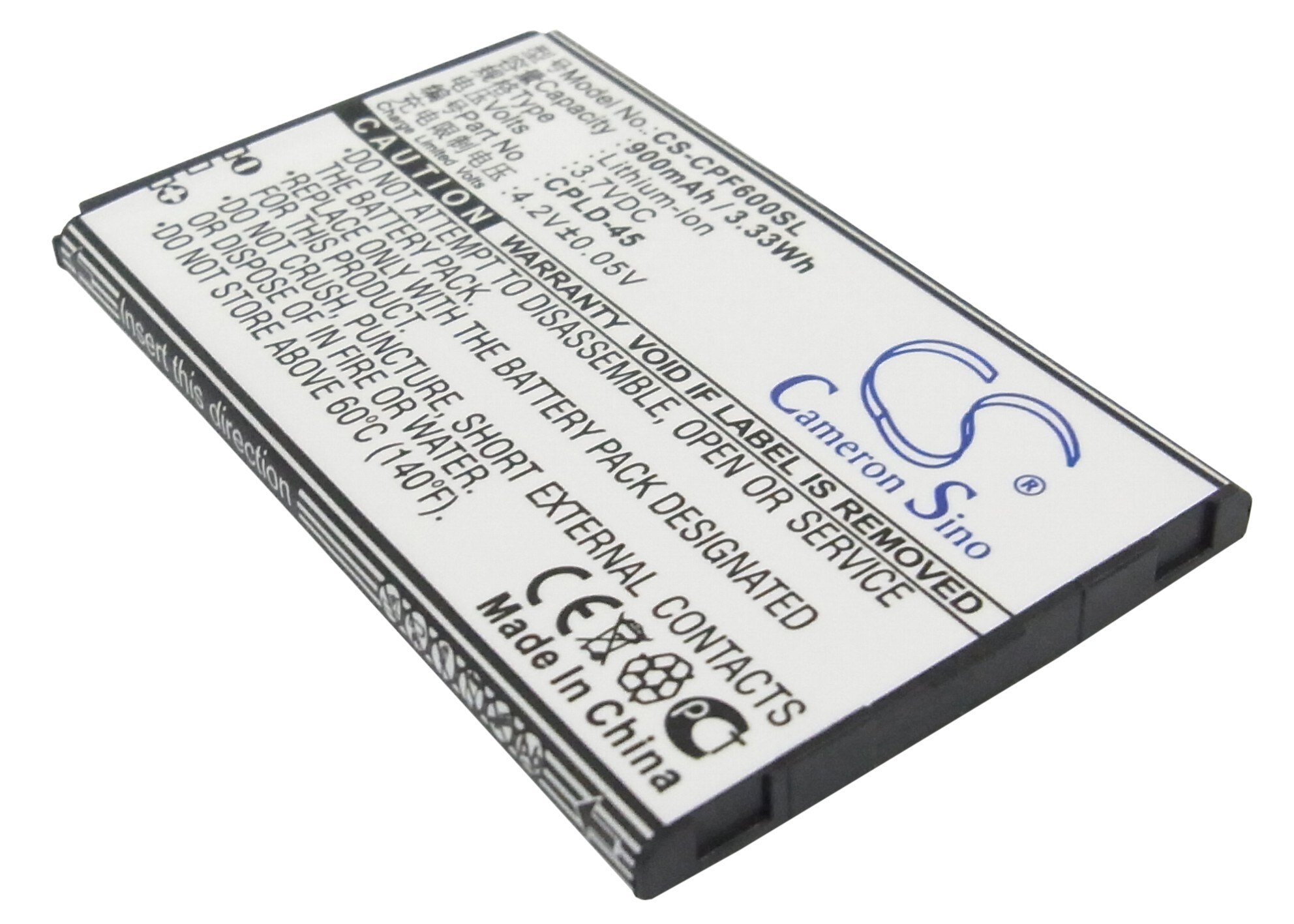 Batteri til SmartPhone, mobil til Coolpad F618, S180, E506 osv.