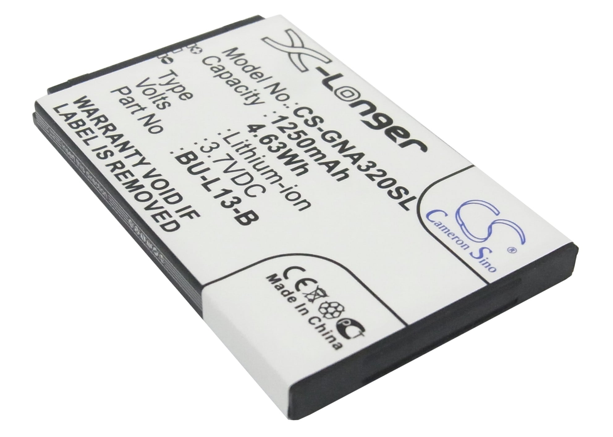 Batteri til SmartPhone, mobil til GIONEE A320, A350, W360 osv.