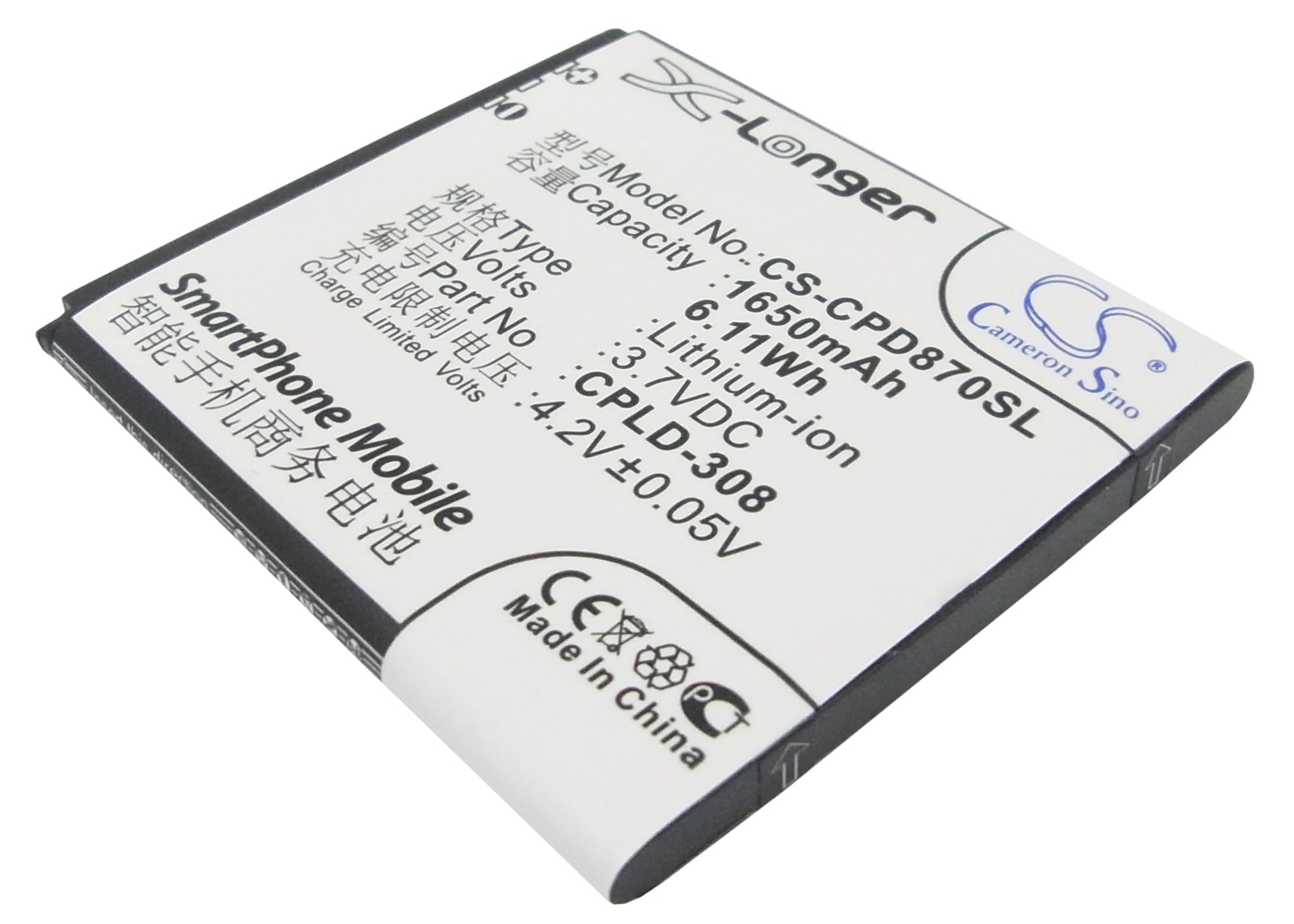 Batteri til SmartPhone, Mobil til Coolpad 8085, 8085Q, 8702