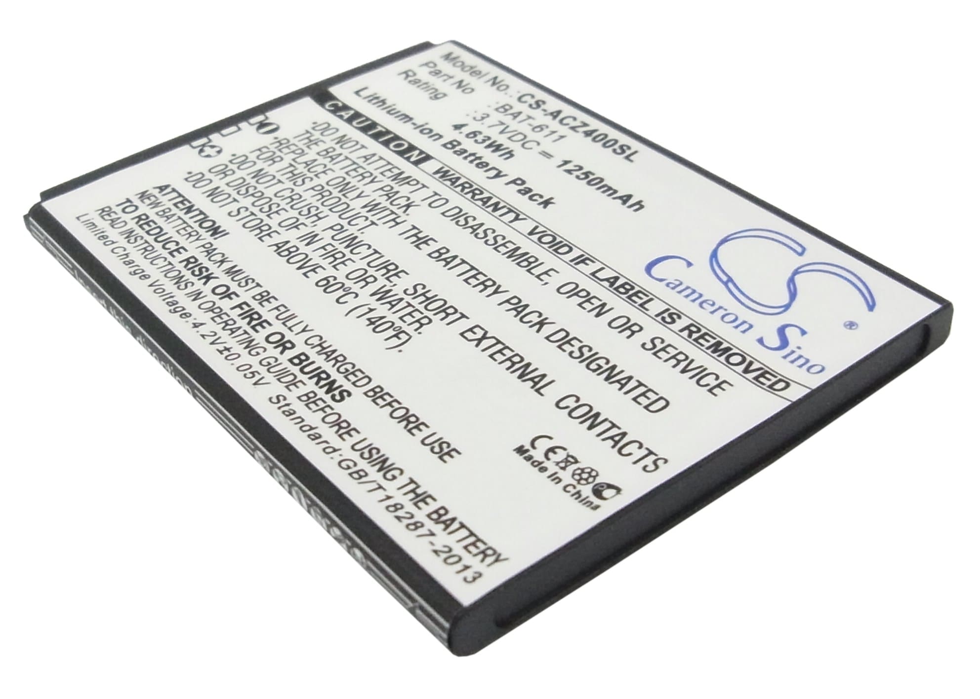 Batteri til SmartPhone, Mobil til Acer Liquid Z4, Z140, Z160