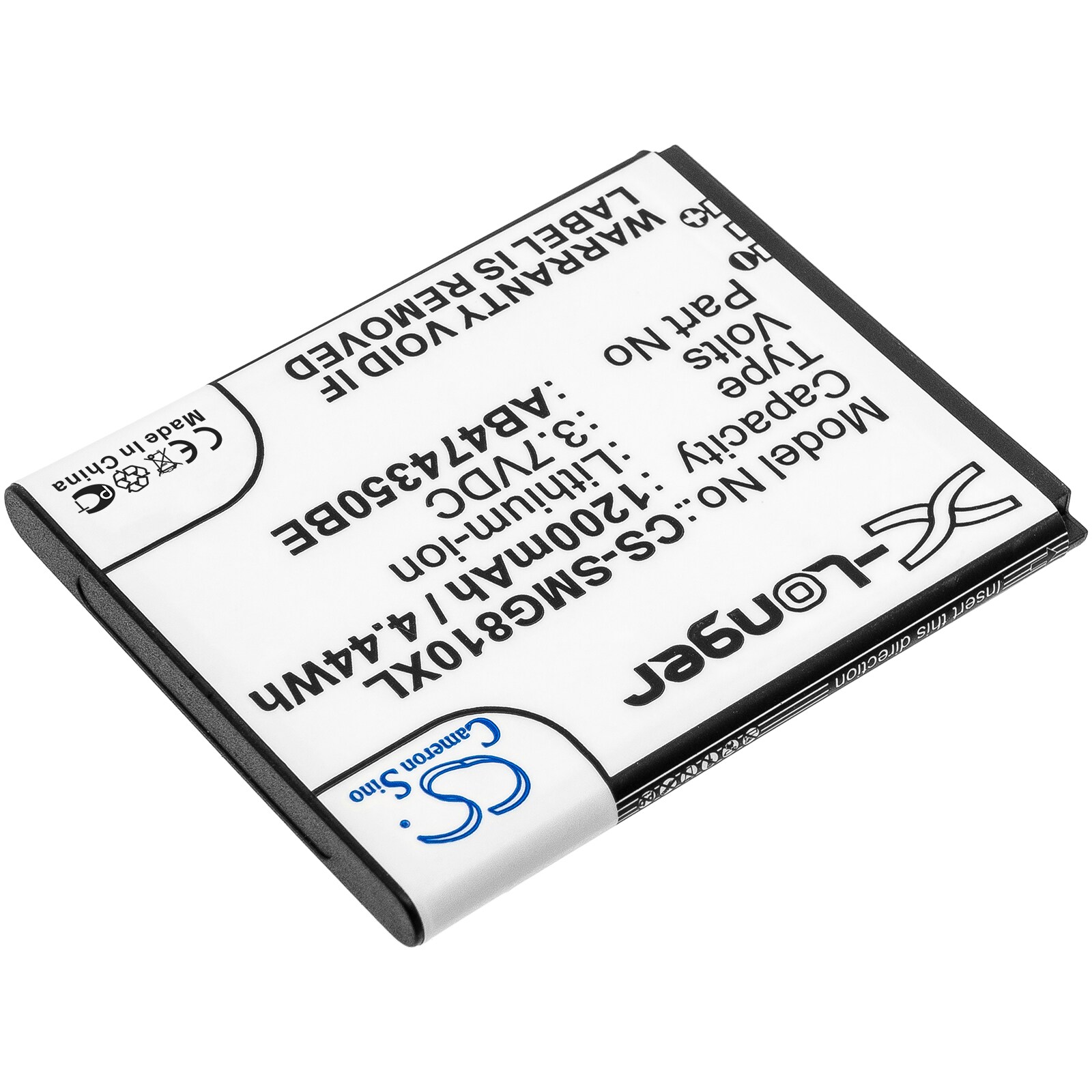 Batteri til SmartPhone, Mobil til Samsung SGH-G810, SGH-D780, SGH-i550 og andre.