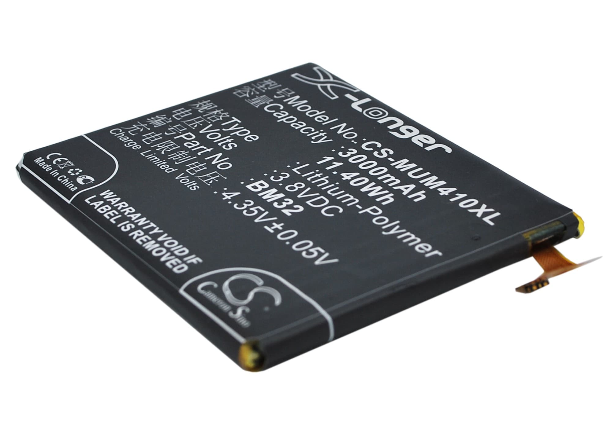 Batteri til SmartPhone, Mobil til Xiaomi 4, Mi4, Mi4 4G og andre.