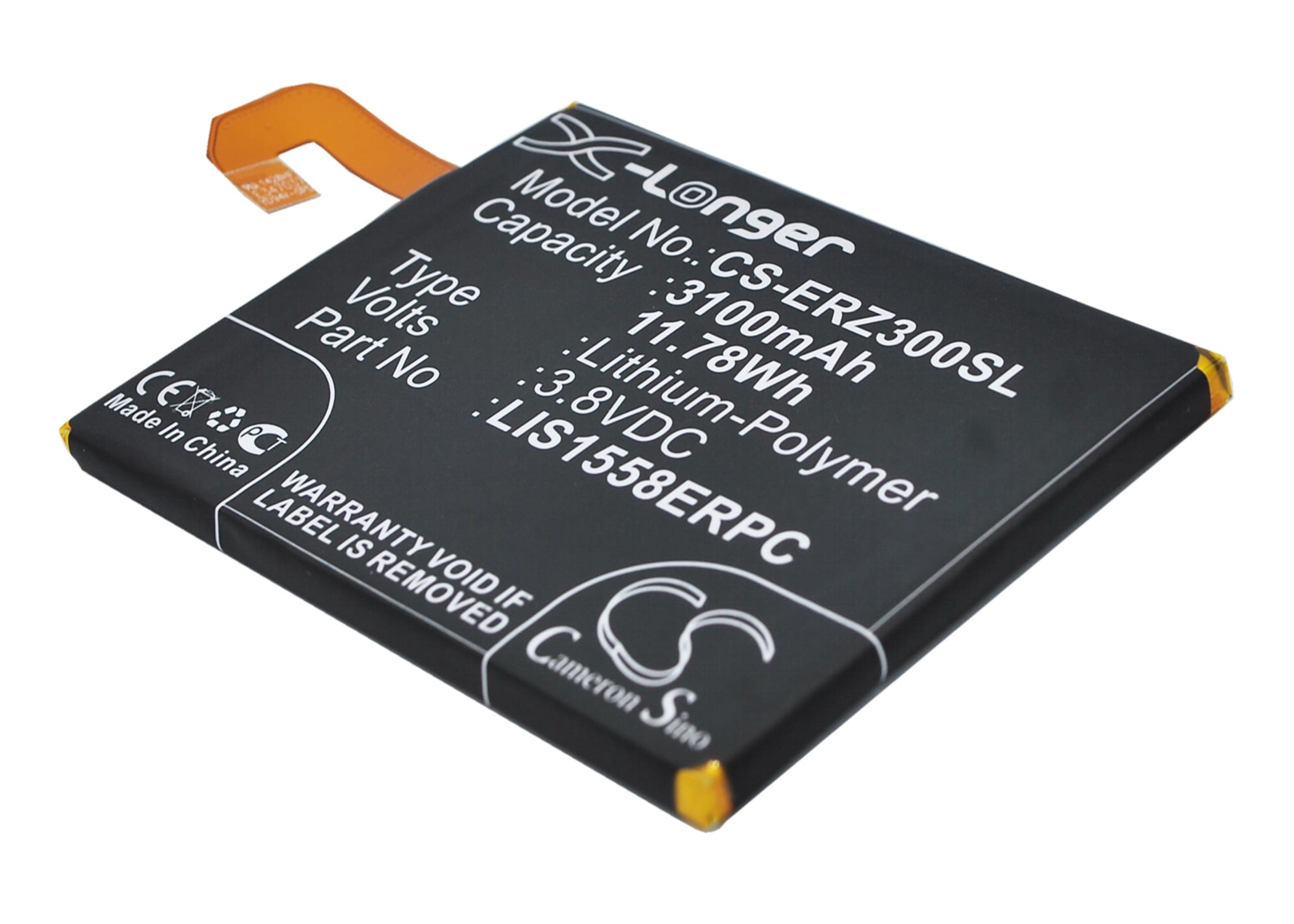 Batteri til SmartPhone, Mobil til Sony Ericsson Xperia Z3, Xperia Z3 Daul og andre.